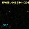 NVSS J043254+201310