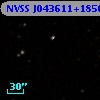 NVSS J043611+185646