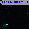 87GB 043538.7+171543
