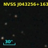 NVSS J043256+163503