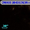 2MASS J04312638+1805448