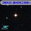 2MASS J04382380+1622191