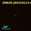 2MASS J04310113+1818232