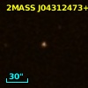 2MASS J04312473+1813306