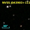 NVSS J043903+111800