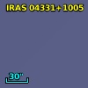 IRAS 04331+1005