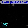 CXOU J043927.2+072351