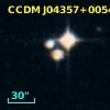 CCDM J04357+0054B