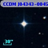 CCDM J04343-0045AB