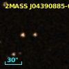 2MASS J04390885-0021250