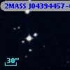 2MASS J04394457-0219569
