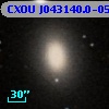 CXOU J043140.0-050504
