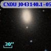 CXOU J043140.1-050540