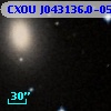 CXOU J043136.0-050542