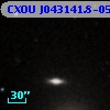 CXOU J043141.8-050252