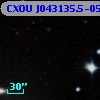 CXOU J043135.5-050222