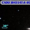 CXOU J043147.4-050212