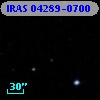 IRAS 04289-0700