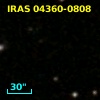 IRAS 04360-0808