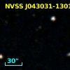 NVSS J043031-130123