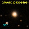 2MASX J04305695-1200572