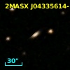 2MASX J04335614-1239069