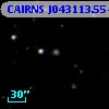 CAIRNS J043113.55-122129.3