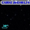 CAIRNS J043401.74-130058.7