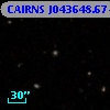 CAIRNS J043648.67-121706.3