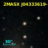 2MASX J04333619-1314100
