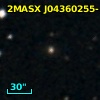 2MASX J04360255-1352032