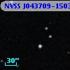 NVSS J043709-150310