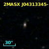 2MASX J04313345-1316162