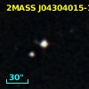 2MASS J04304015-1333069