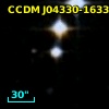 CCDM J04330-1633C