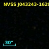NVSS J043243-162905