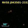 NVSS J043501-233219