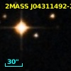 2MASS J04311492-2245448