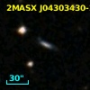 2MASX J04303430-2959549