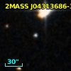 2MASS J04313686-3057531
