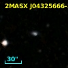 2MASX J04325666-3241449