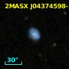 2MASX J04374598-3940348