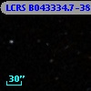 LCRS B043334.7-384634