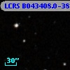 LCRS B043408.0-385244
