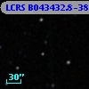 LCRS B043432.8-384925