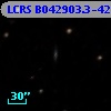 LCRS B042903.3-420252