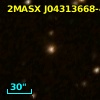 2MASX J04313668-4154480