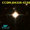CCDM J04326-4230AB