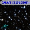 2MASS J21312505+4957326