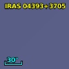 IRAS 04393+3705